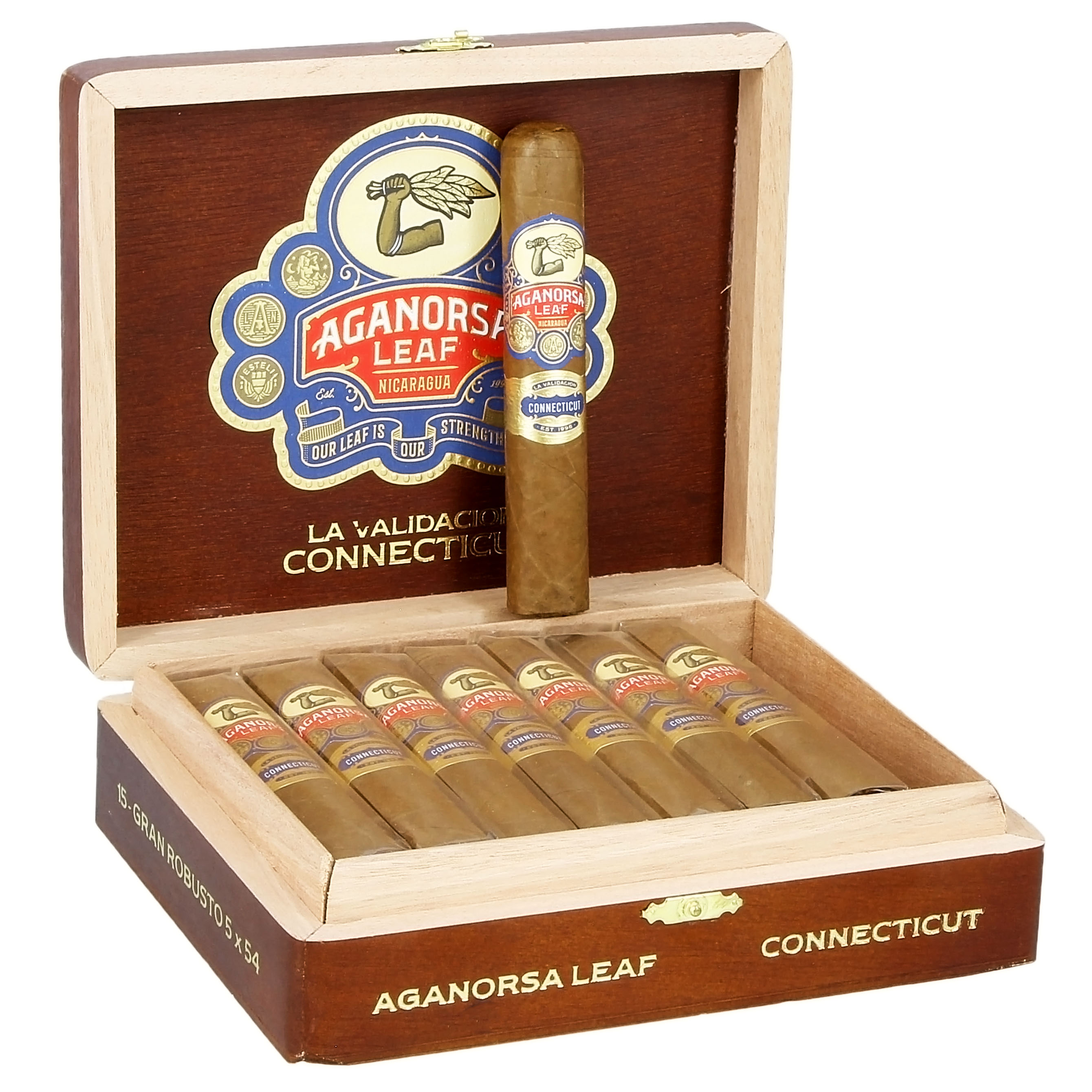VALIDACION CONNECTICUT GRAN ROBUSTO 5 X 54 CAJA DE 15
